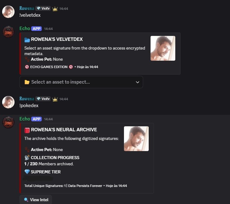 Velvetdex Secondary Interface
